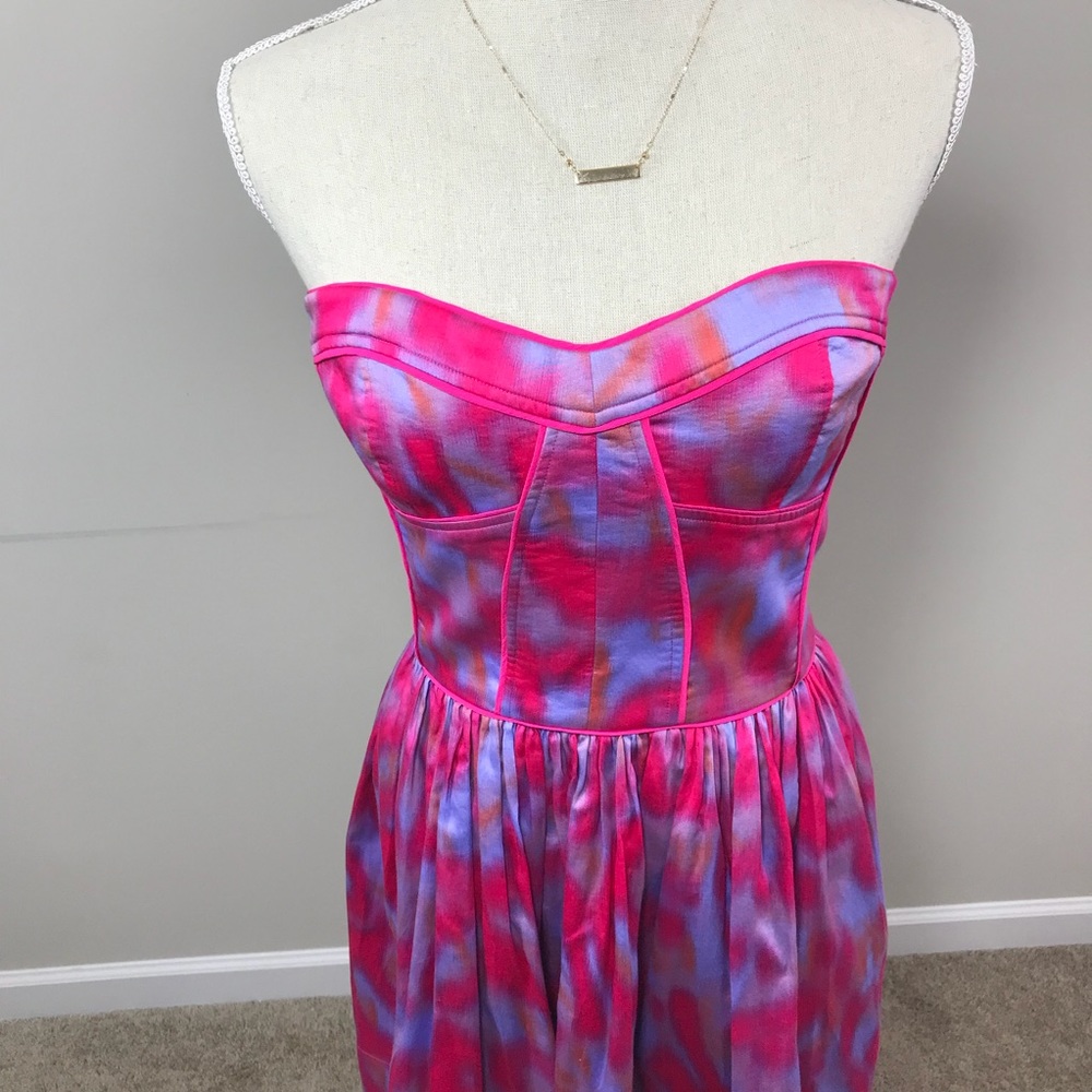 Rebecca Taylor Watercolors Dress 10 NWT 1C2